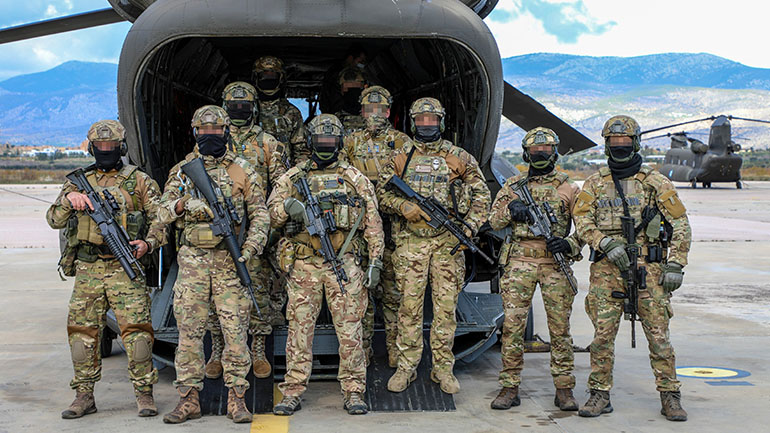 Συνεκπαίδευση μονάδων ενόπλων δυνάμεων Ελλάδας-ΗΠΑ στη Νέα Σάντα Κιλκίς